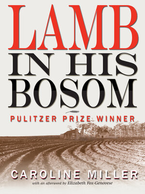 cover image of Lamb in His Bosom